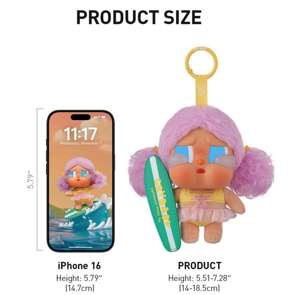 Pop Mart CRYBABY Vacation Mode On - Glug Glug - Picture 6 of 8